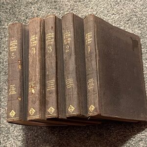 Vintage  Audel’s Engineers and Mechanics Guide -Set1-5